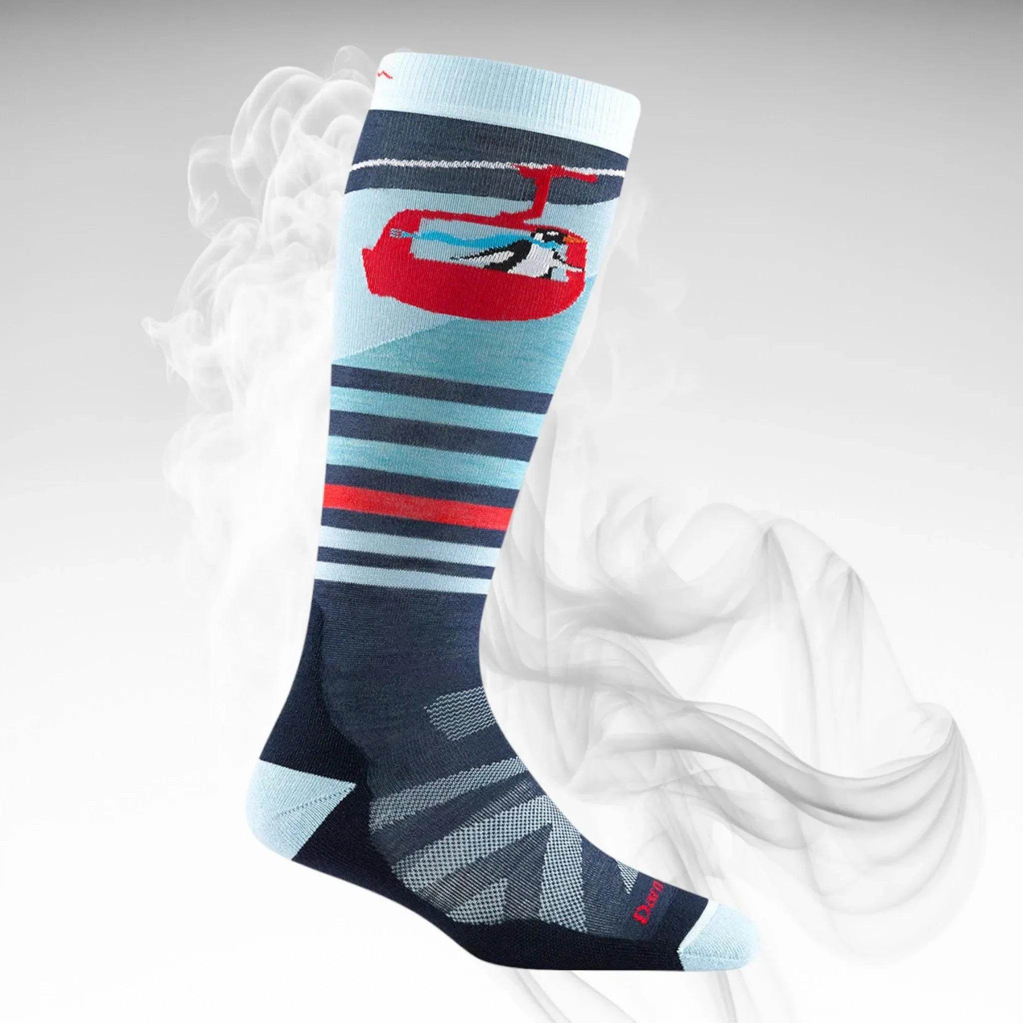 Darn Tough JR Skipper Midweight Ski Socks DASH RACEGEAR