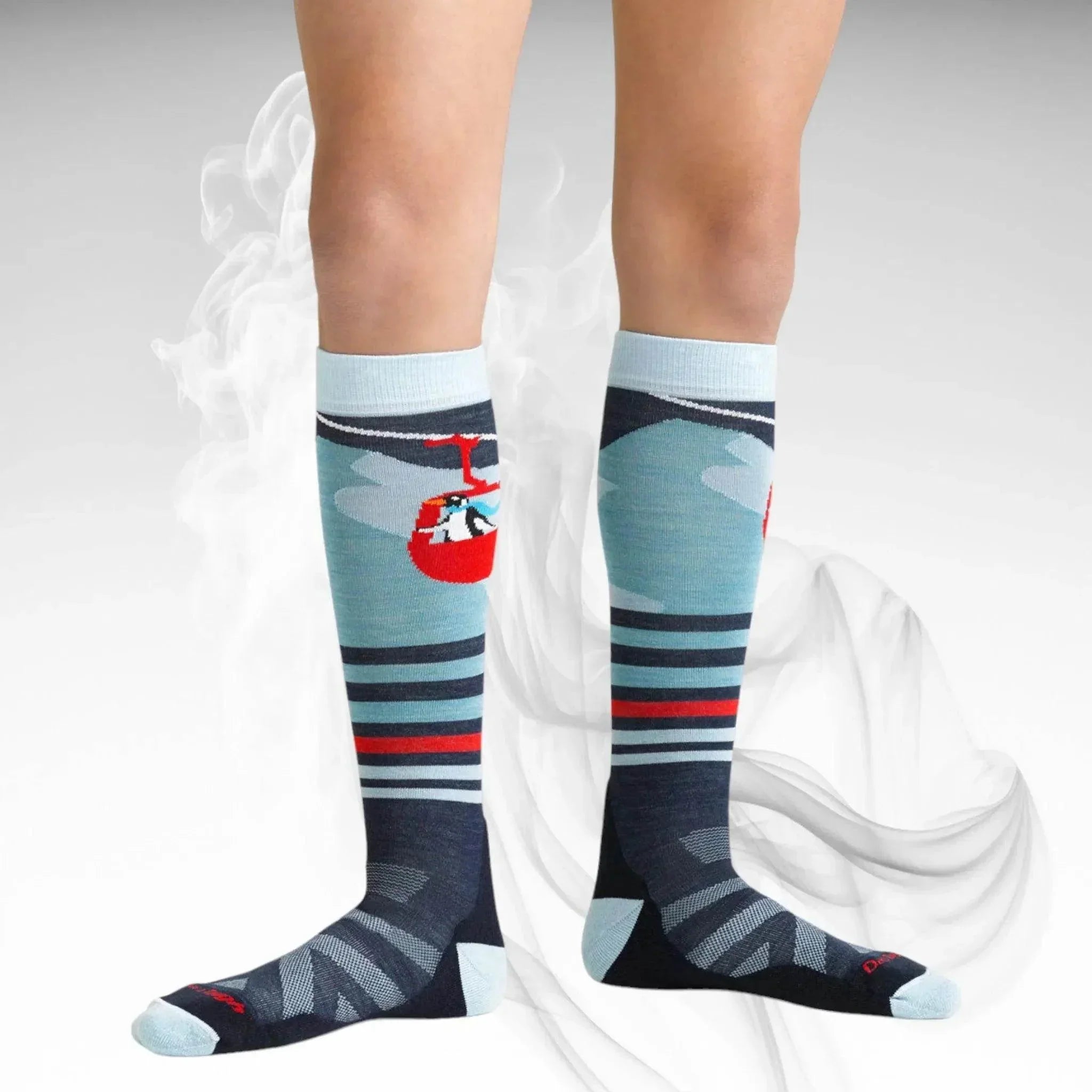 Darn Tough JR Skipper Midweight Ski Socks DASH RACEGEAR
