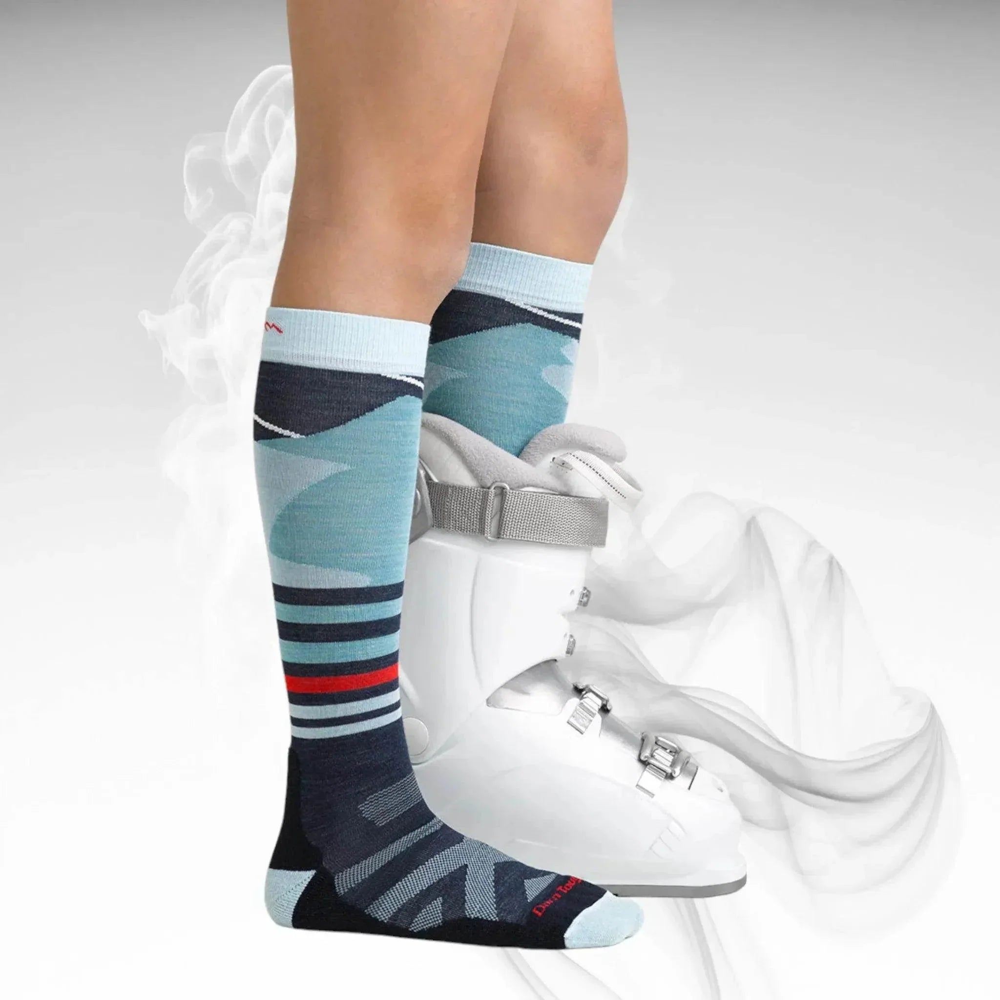Darn Tough JR Skipper Midweight Ski Socks DASH RACEGEAR
