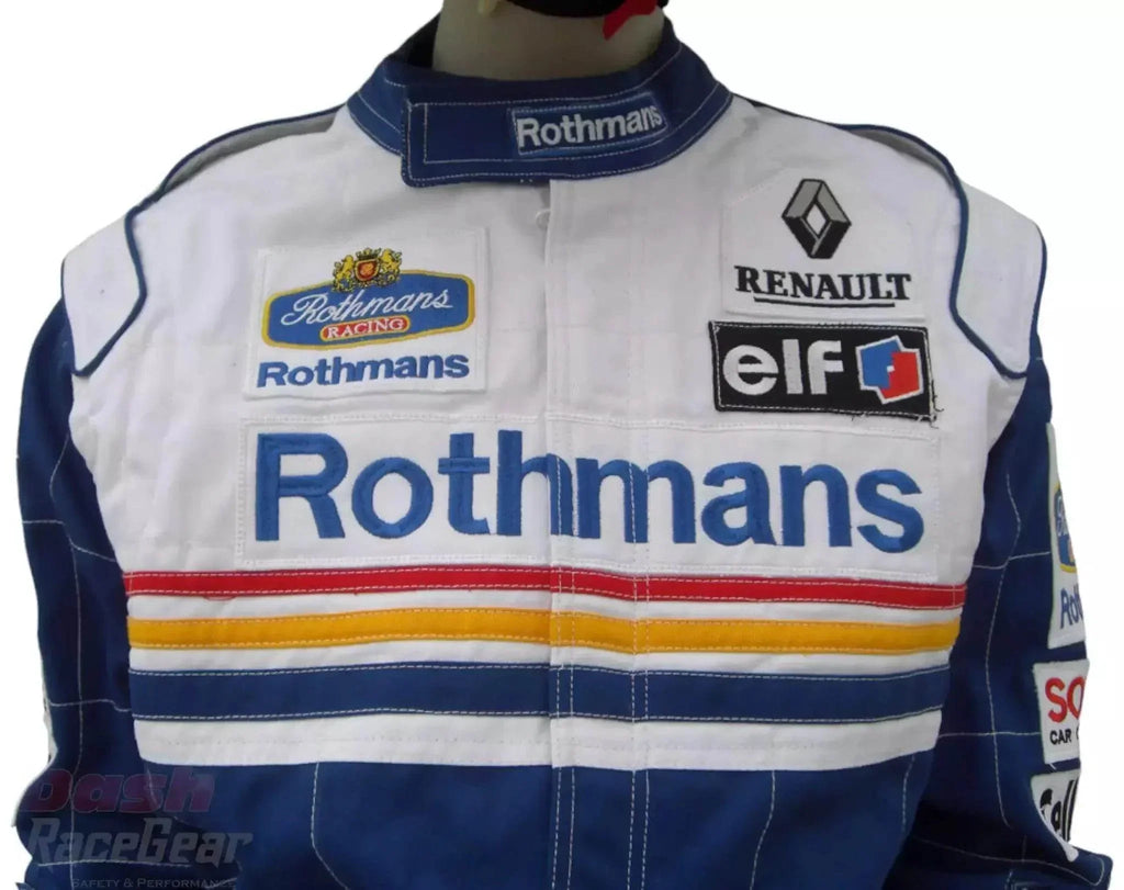 Jaques Villeneuve 1997 Replica F1 Embroidered Racing suit / Williams F1