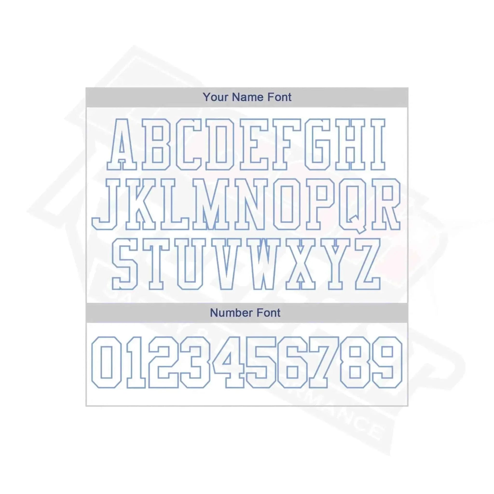 Luxury Royal - Light Blue Custom Sports Pullover Hoodie
