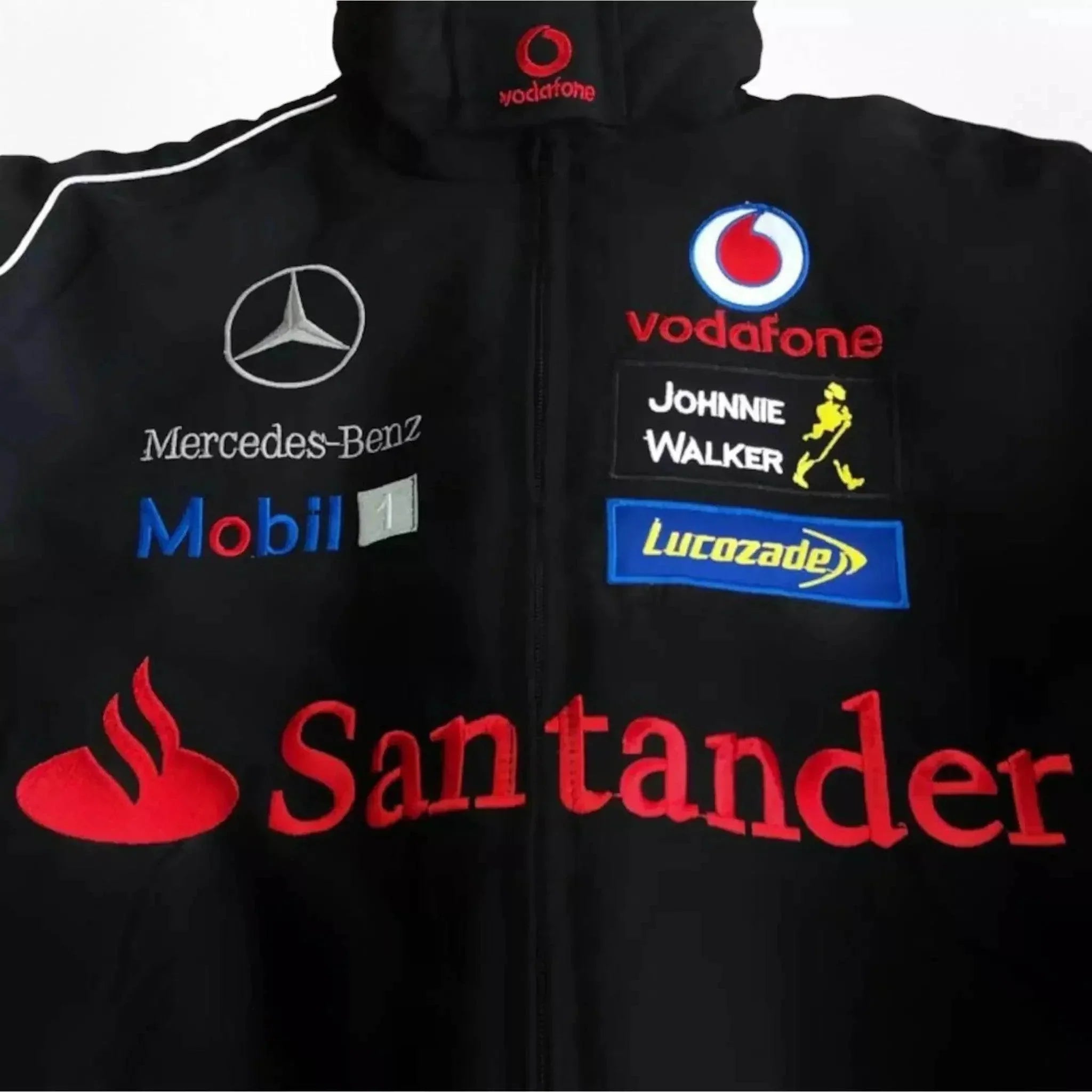 Mercedes AMG F1 Y2K Racing Bomber Style Jacket DASH RACEGEAR