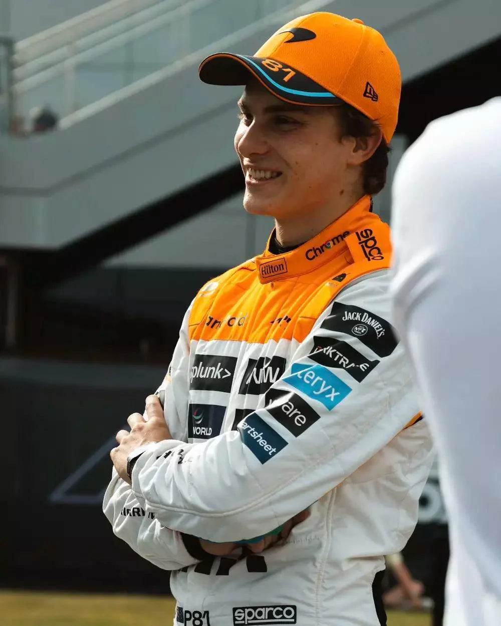 New McLaren Silverstone Oscar Piastri 2023 F1 Team Race Suit