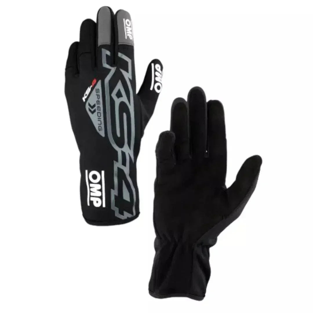 OMP KS-4 Kart Gloves - Child Sizes DASH RACWGEAR
