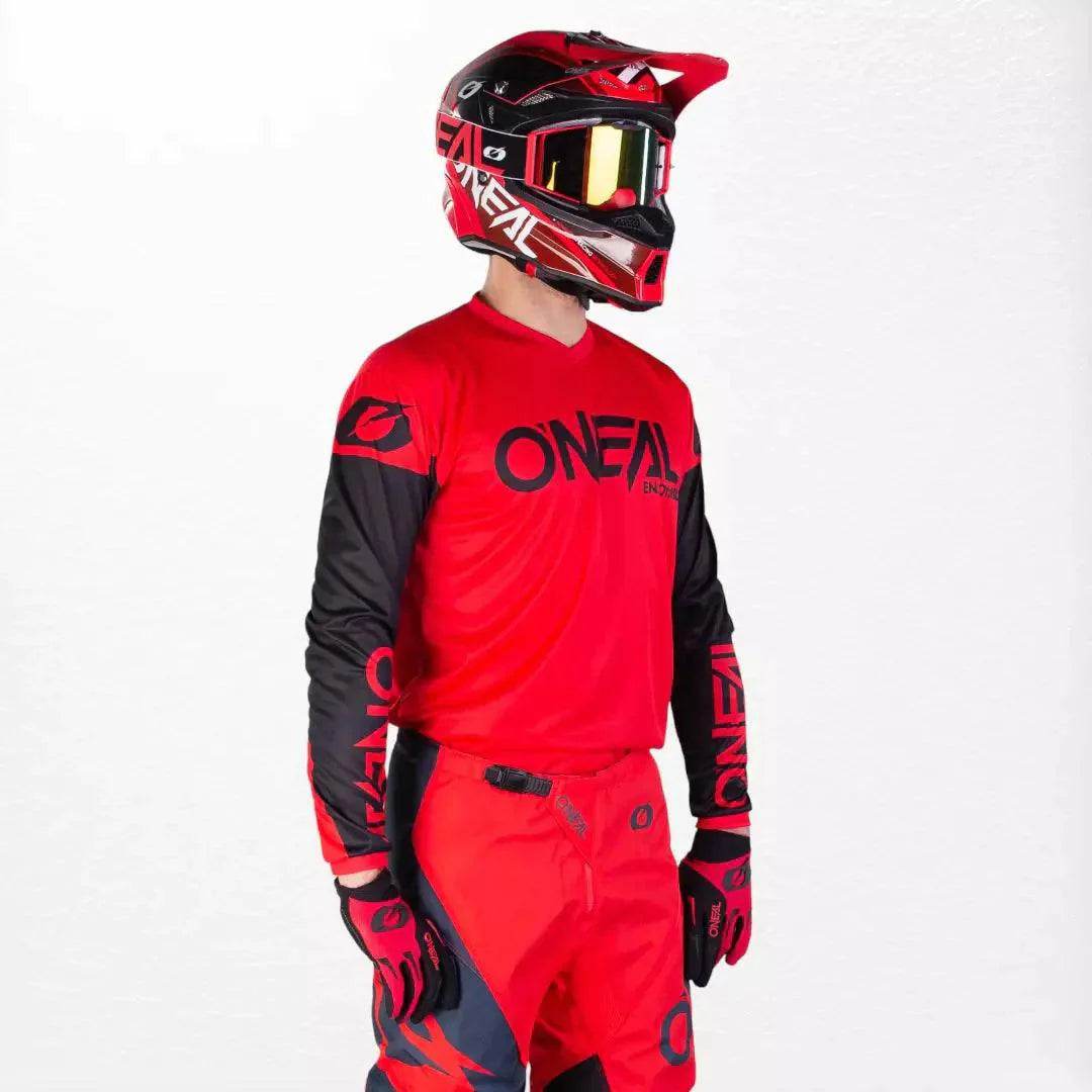 O'Neal Element MX Jersey Red-Black DASH RACEGEAR