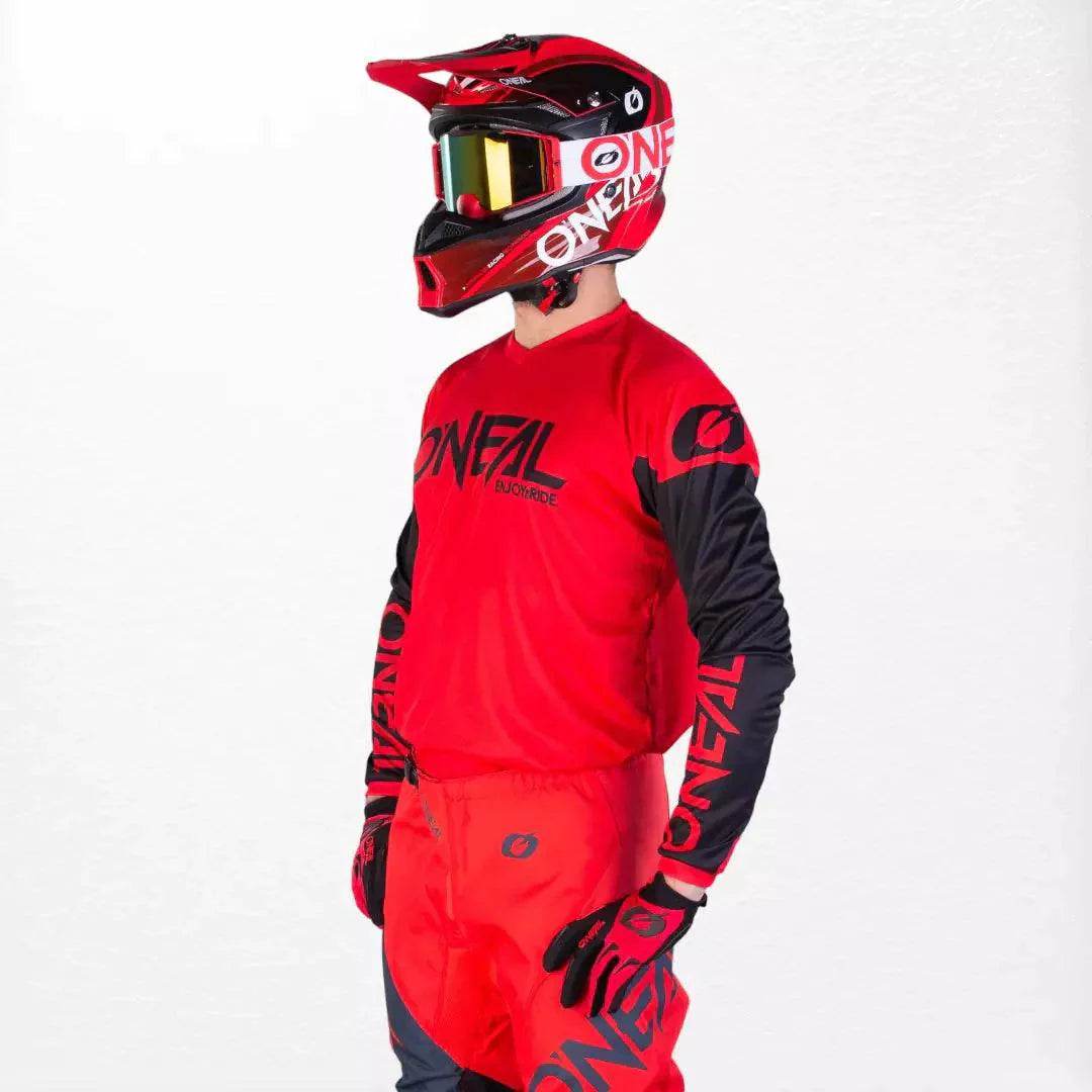 O'Neal Element MX Jersey Red-Black DASH RACEGEAR