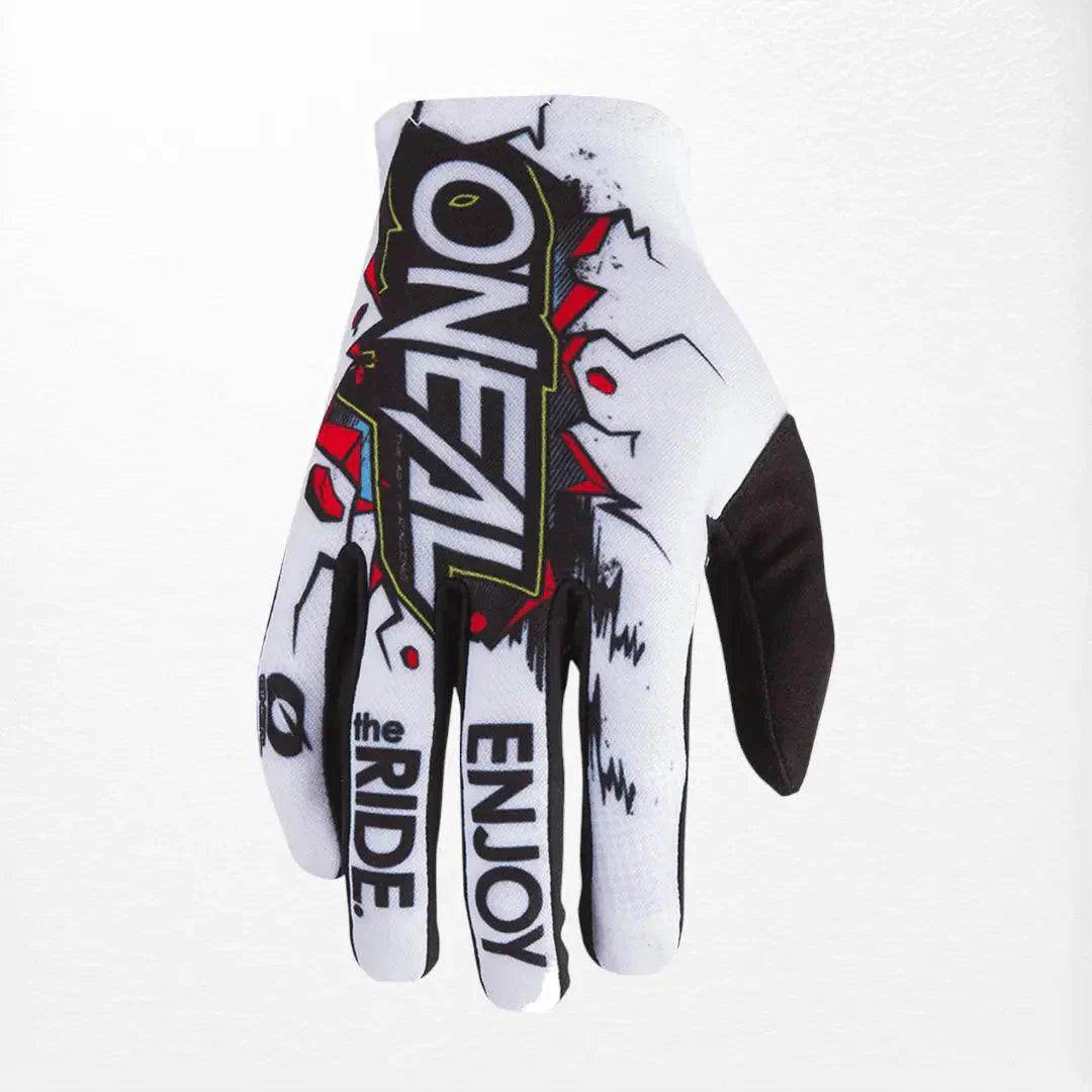 O'Neal Matrix Impact MX Gloves White DASH RACEGEAR