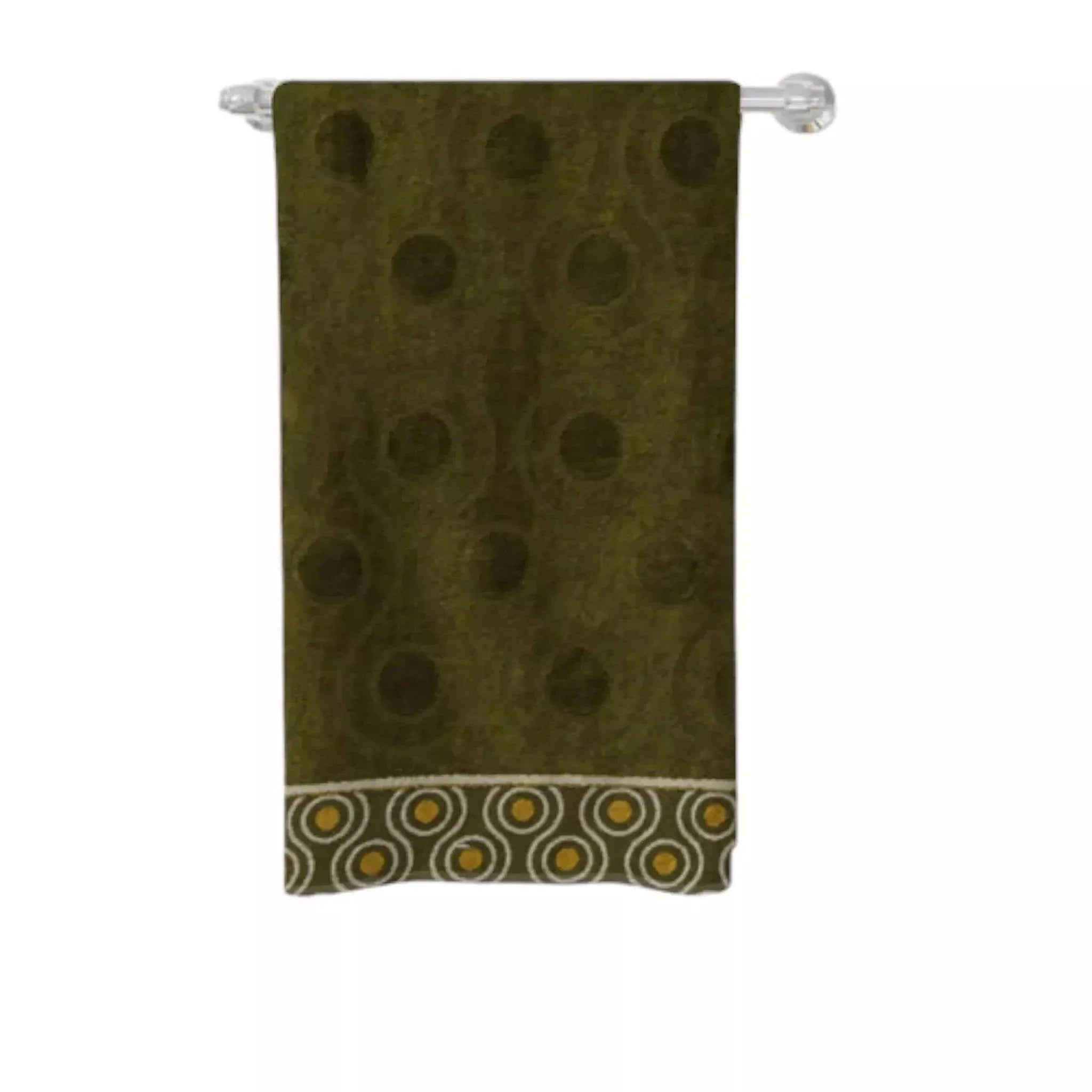 Premium Quality Soft Cotton Towel (Green) DASH RACEGEAR