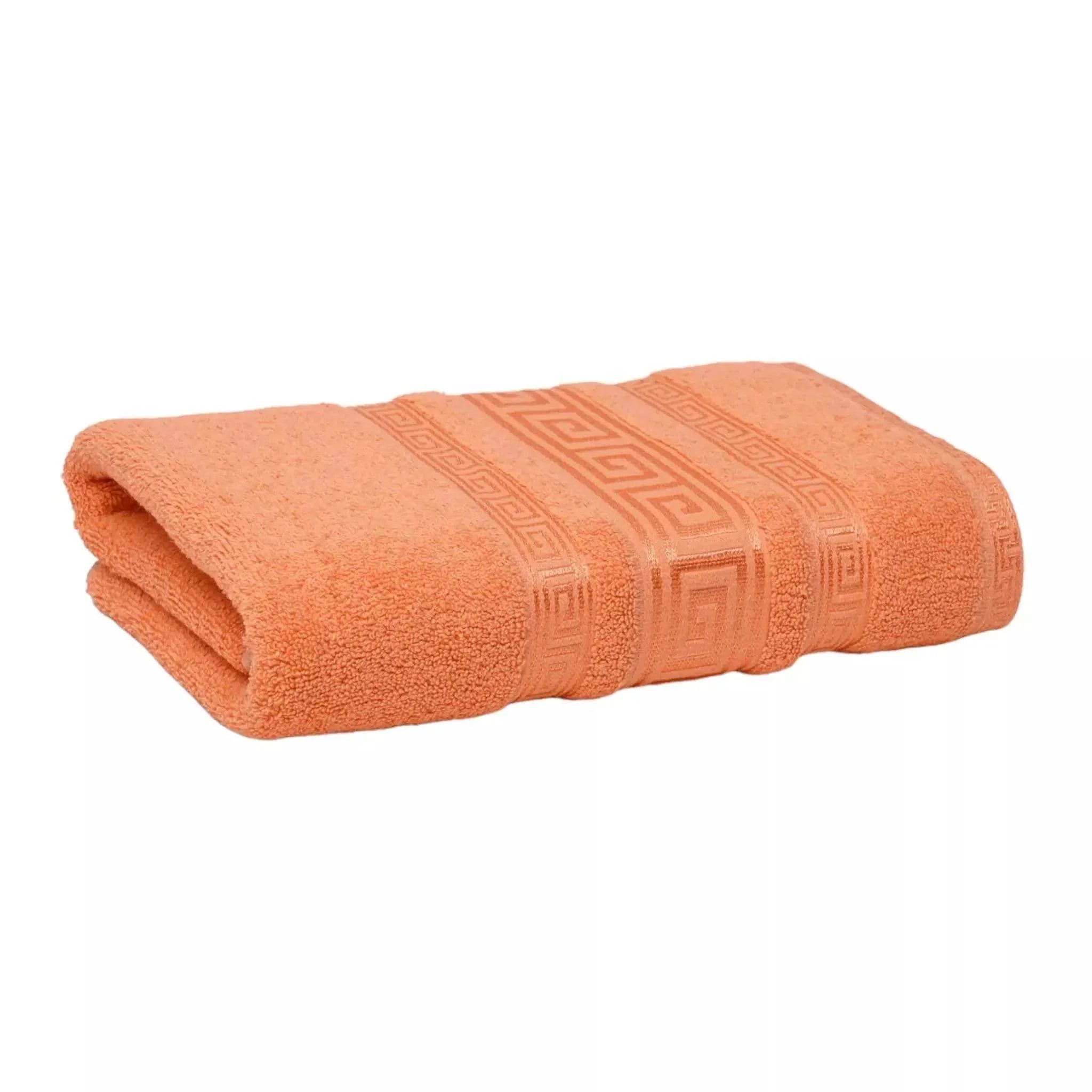 Premium Quality Soft Cotton Towel (Peach) DASH RACEGEAR
