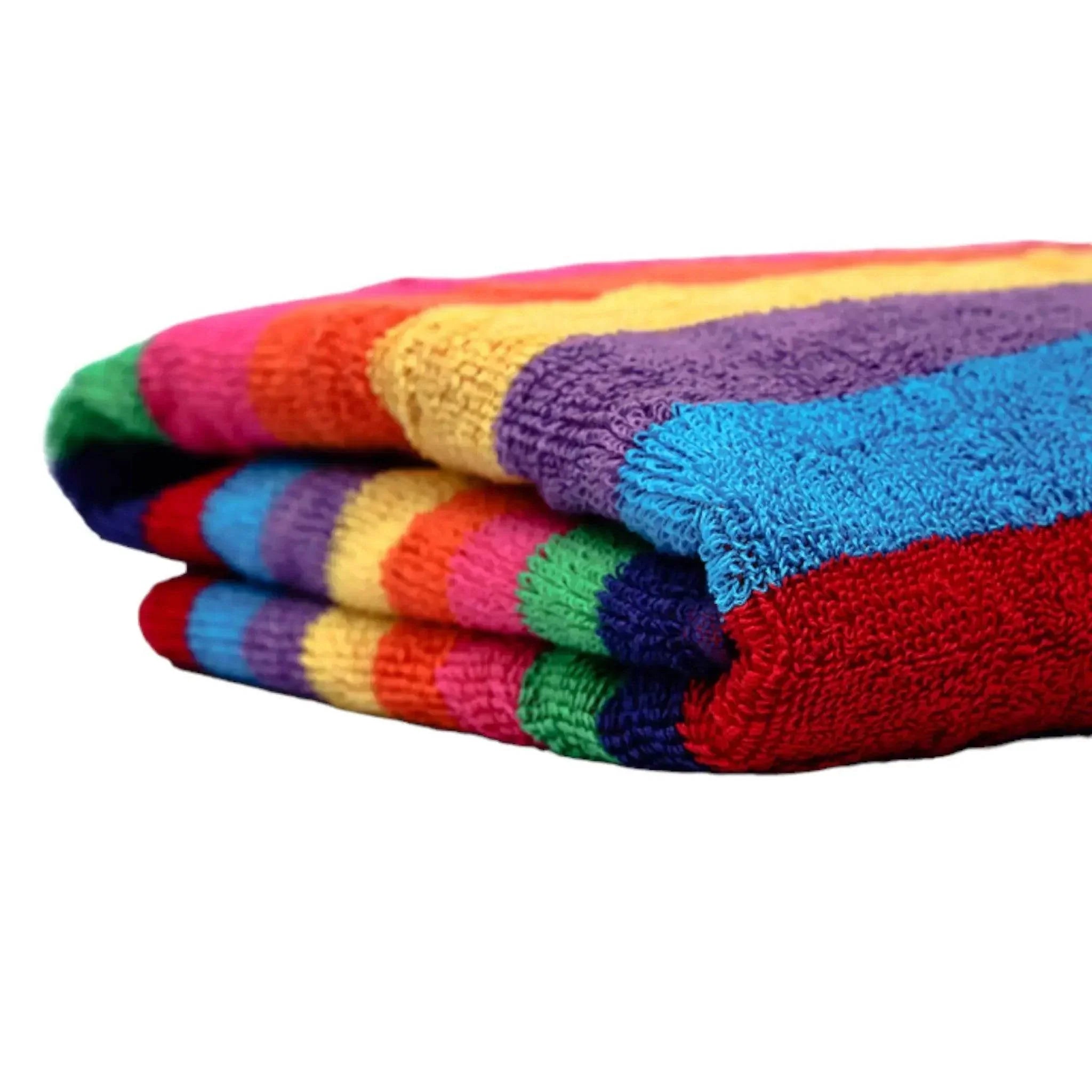 Premium Rainbow Stripe Towel DASH RACEGEAR