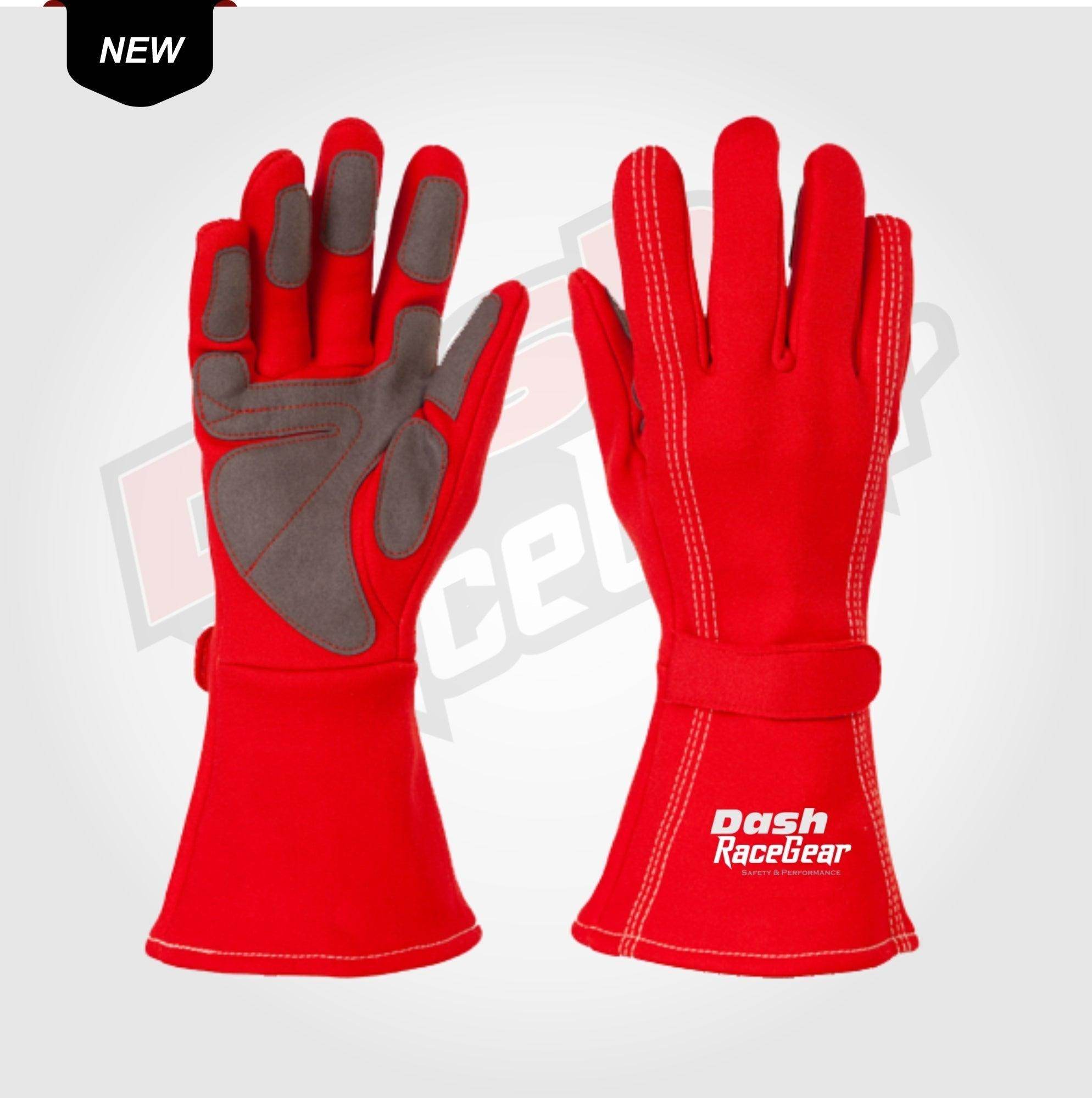 STANDRED RENTAL GO KARTING GLOVES D - 1 Dash racegear