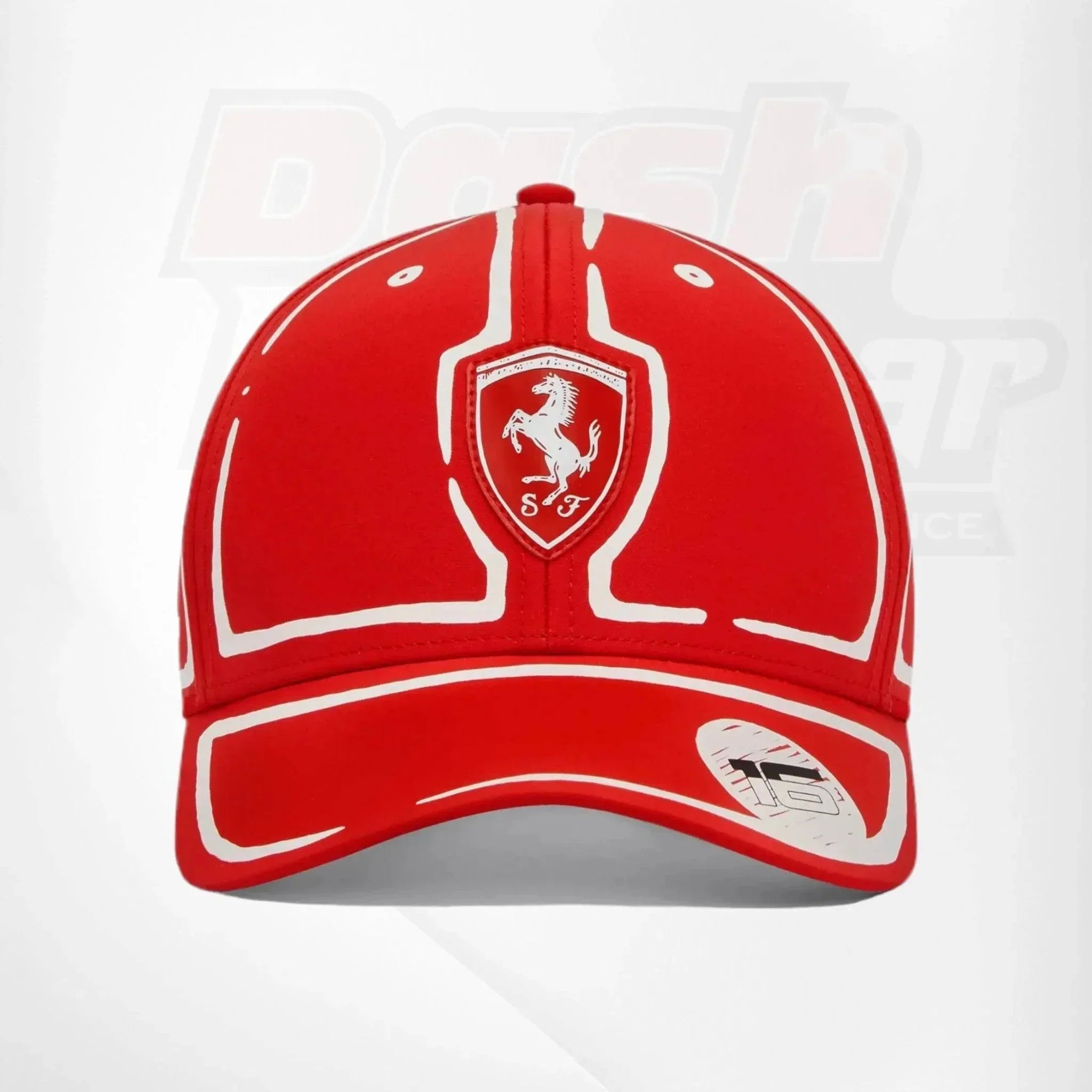 Scuderia Ferrari Charles Leclerc Puma baseball hat - Joshua Vides DASH RACEGEAR