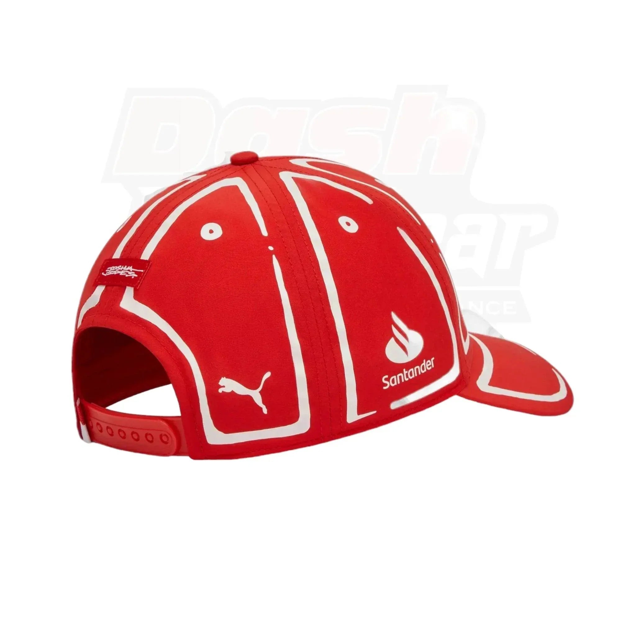 Scuderia Ferrari Charles Leclerc Puma baseball hat - Joshua Vides DASH RACEGEAR