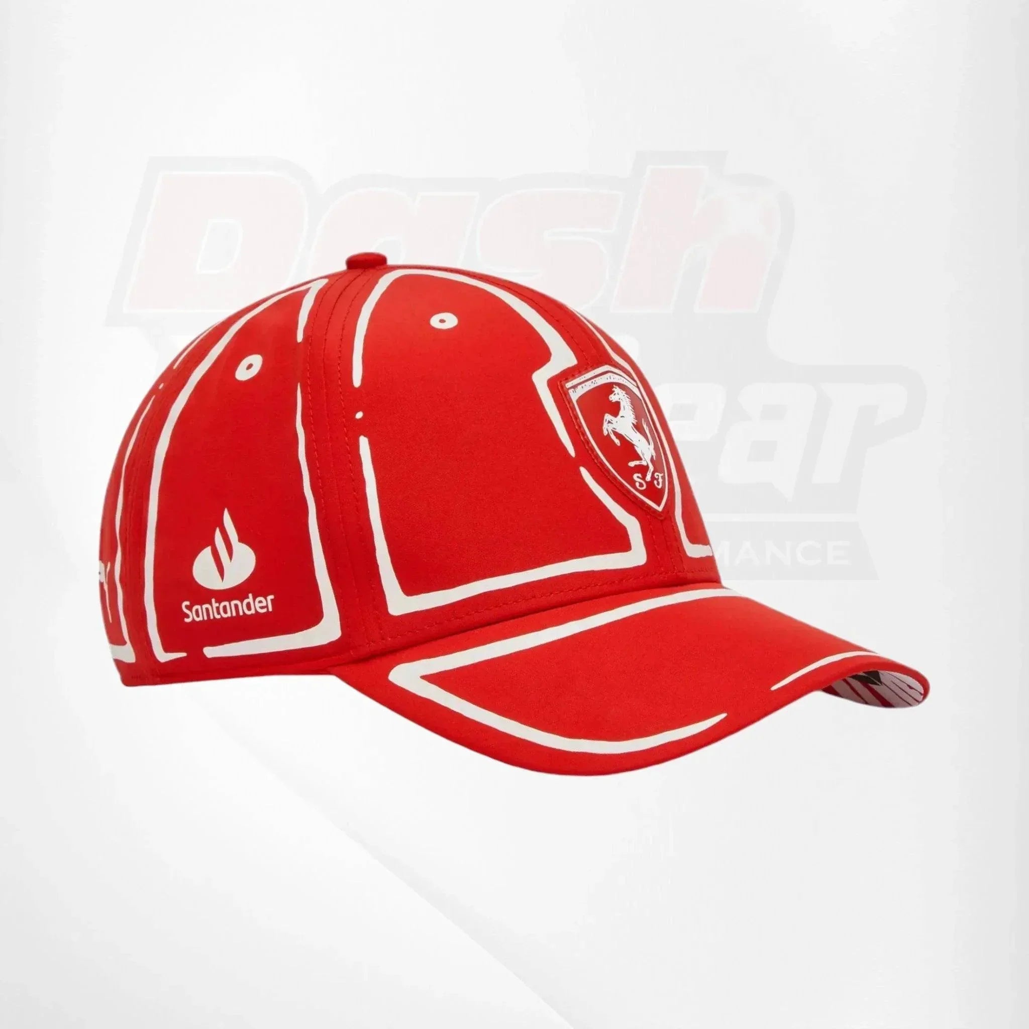 Scuderia Ferrari Charles Leclerc Puma baseball hat - Joshua Vides DASH RACEGEAR