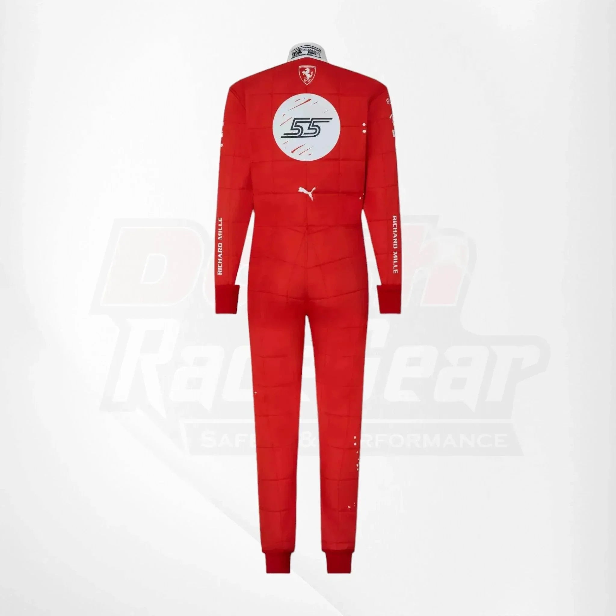 Scuderia Ferrari Race Suit Charles Leclerc & Carlos Sainz Jr - 2023 Las Vegas GP special edition