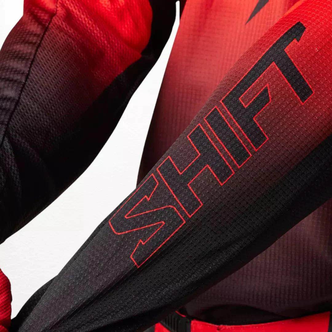 Shift White Label MX Jersey Fluo Red DASH RACEGEAR
