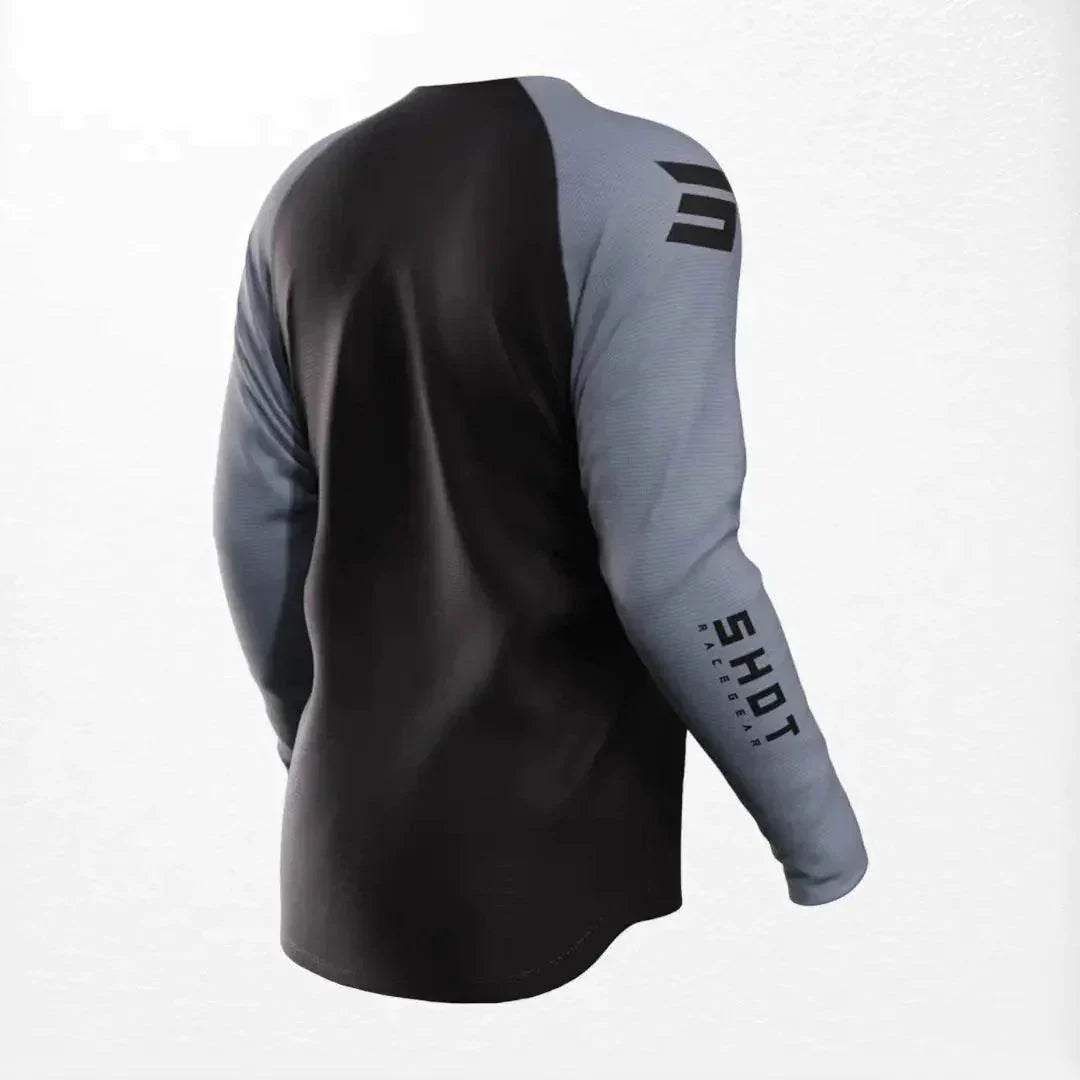 Shot Escape MX Jersey Grey DASH RACEGEAR