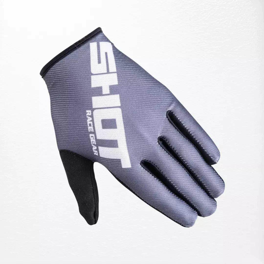 Shot MX Gloves Grey DASH RACEGEAR