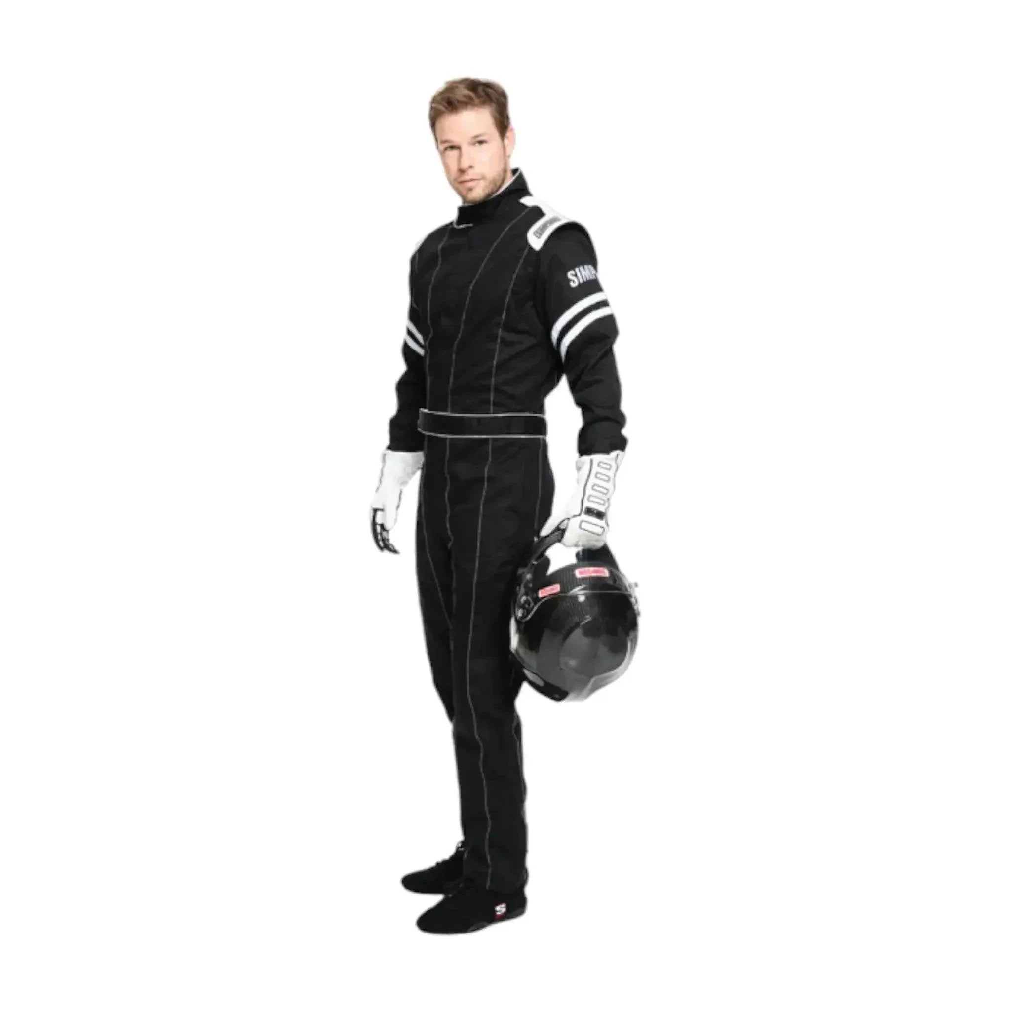 Simpson Legend II Race Suit - Black - XX - Large - Black