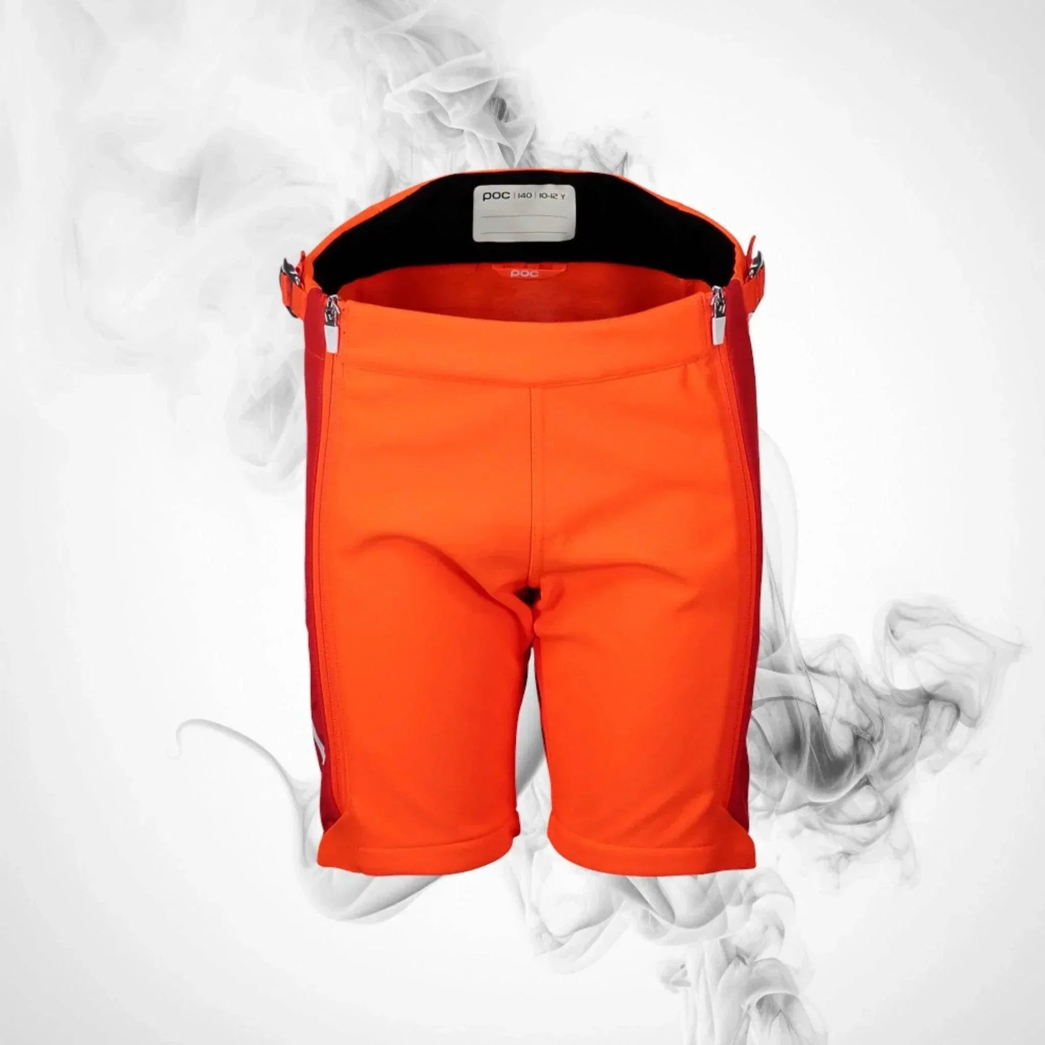 Ski POC Race Shorts Jr Fluorescent Orange DASH RACEGEAR