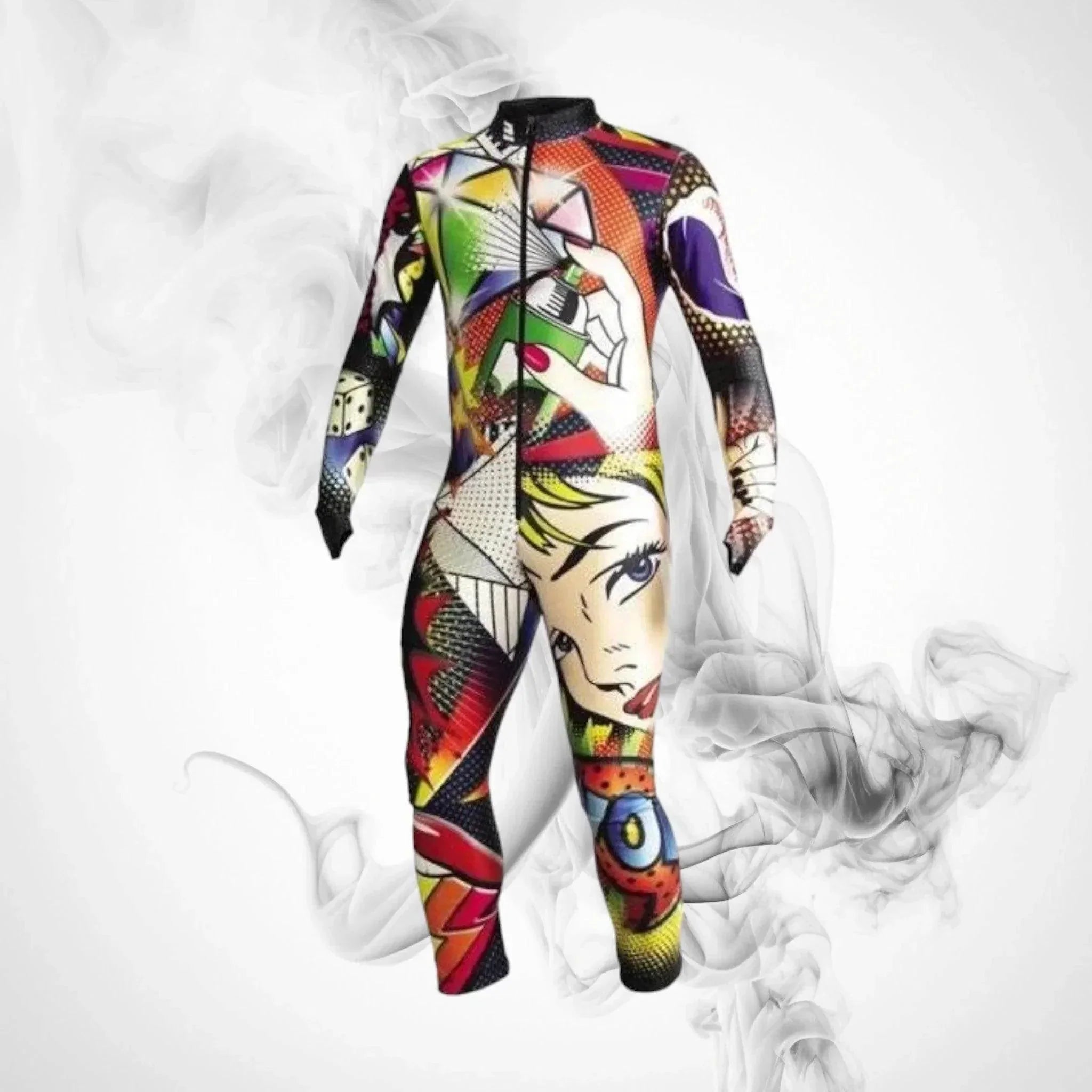 Ski Race Suit ENERGIAPURA Pop Art Junior - 14.0JR