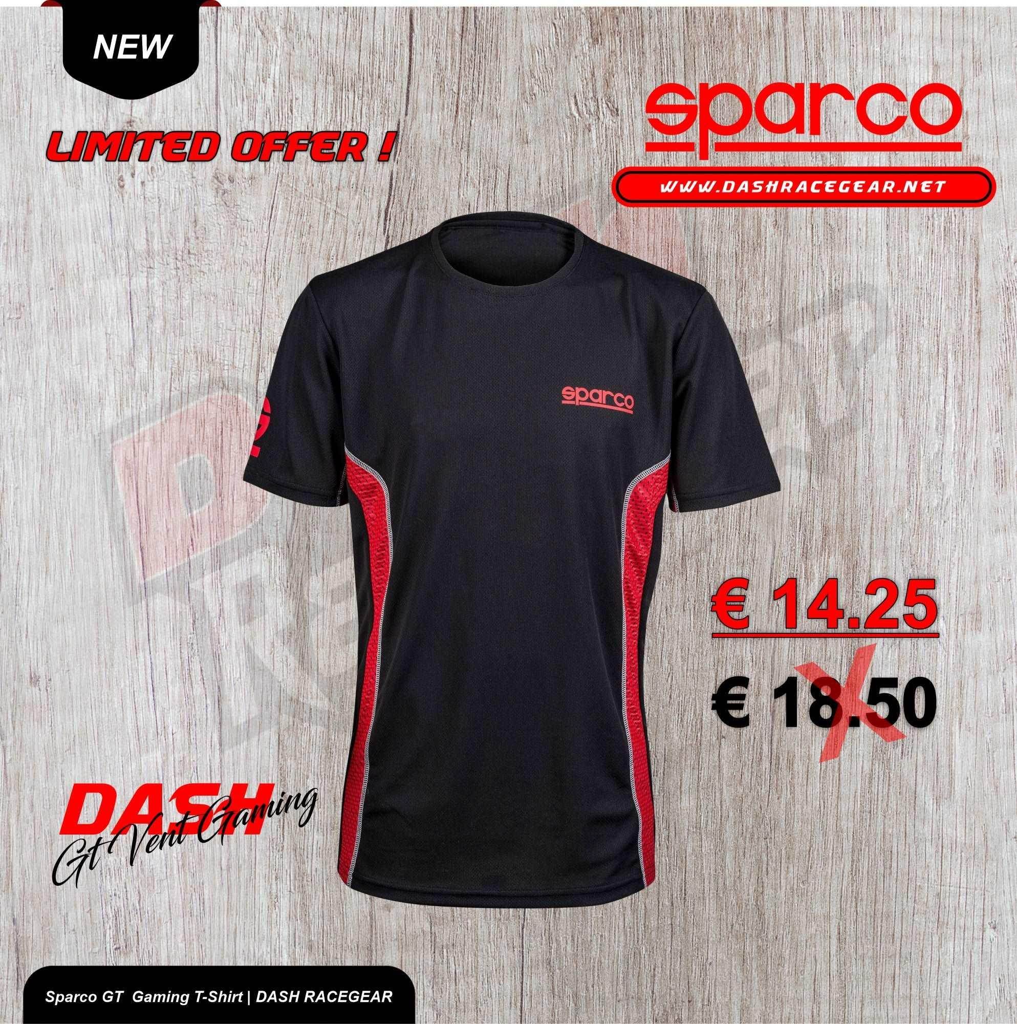 Sparco GT Gaming T-Shirt | DASH RACEGEAR Dash racegear