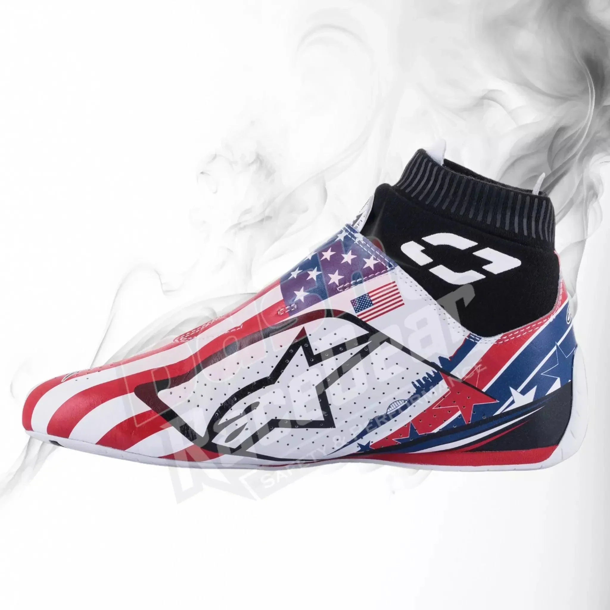 Special boots for Kevin Magnussen Haas F1 Team | United States GP DASH RACEGEAR