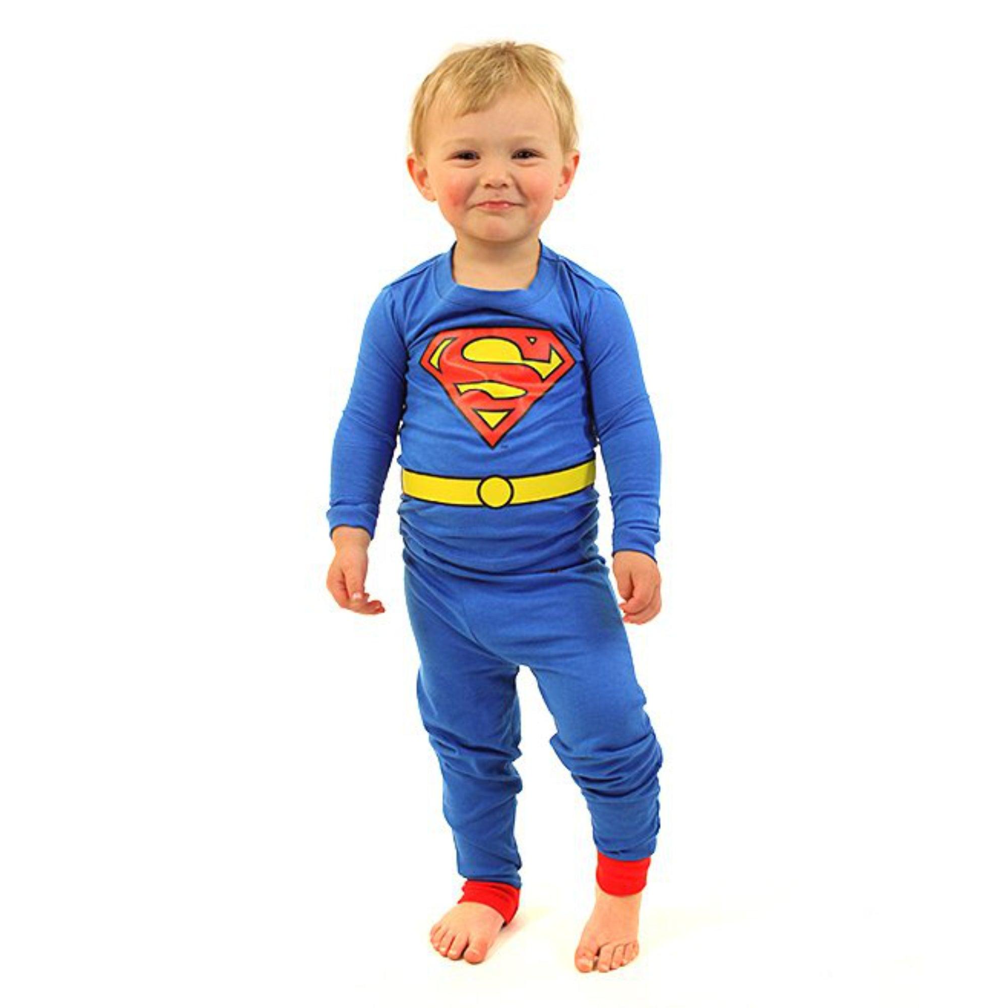 Superman Blue Pajama Set Dash racegear