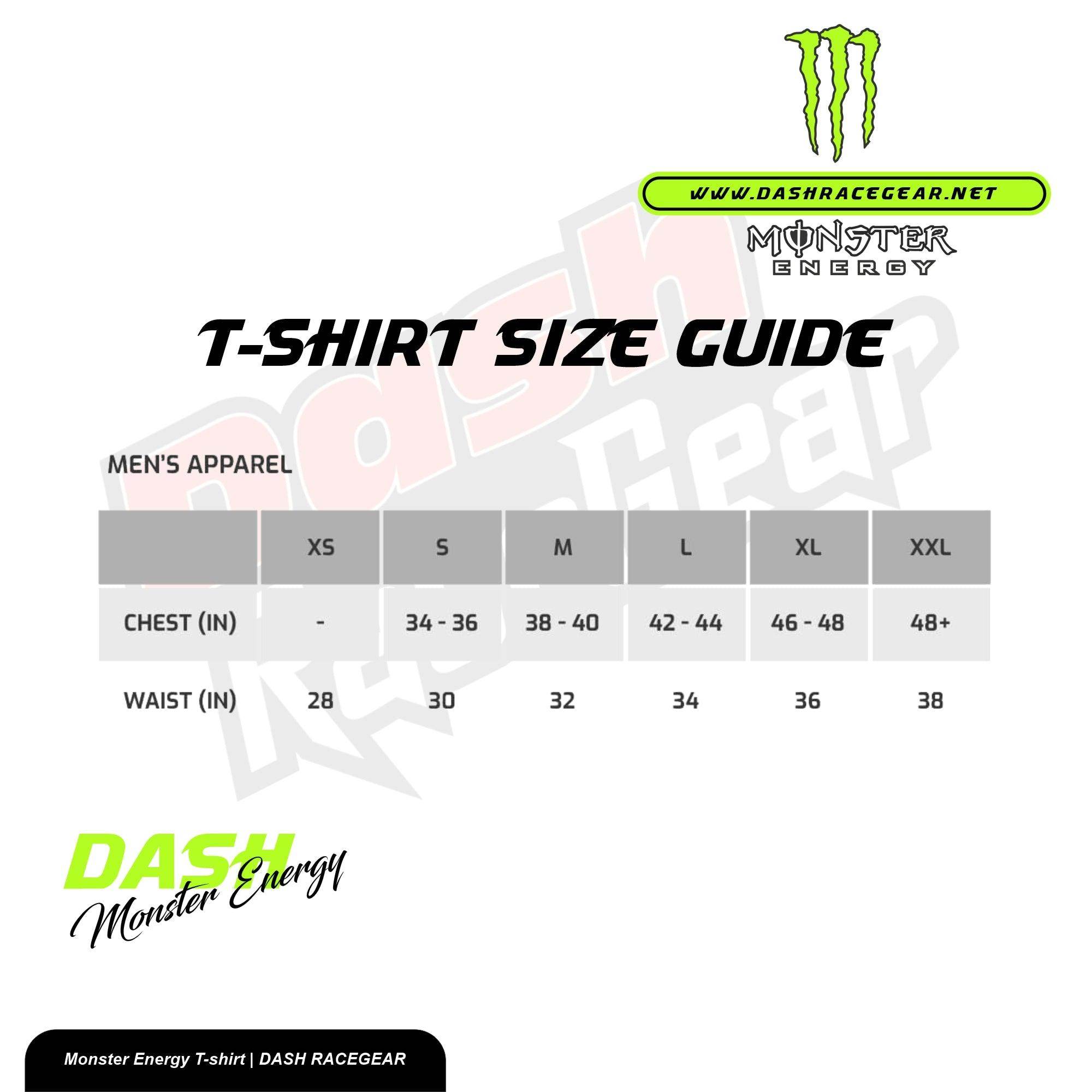 VALENTINO ROSSI VR46 MONSTER ENERGY T-SHIRT Dash racegear
