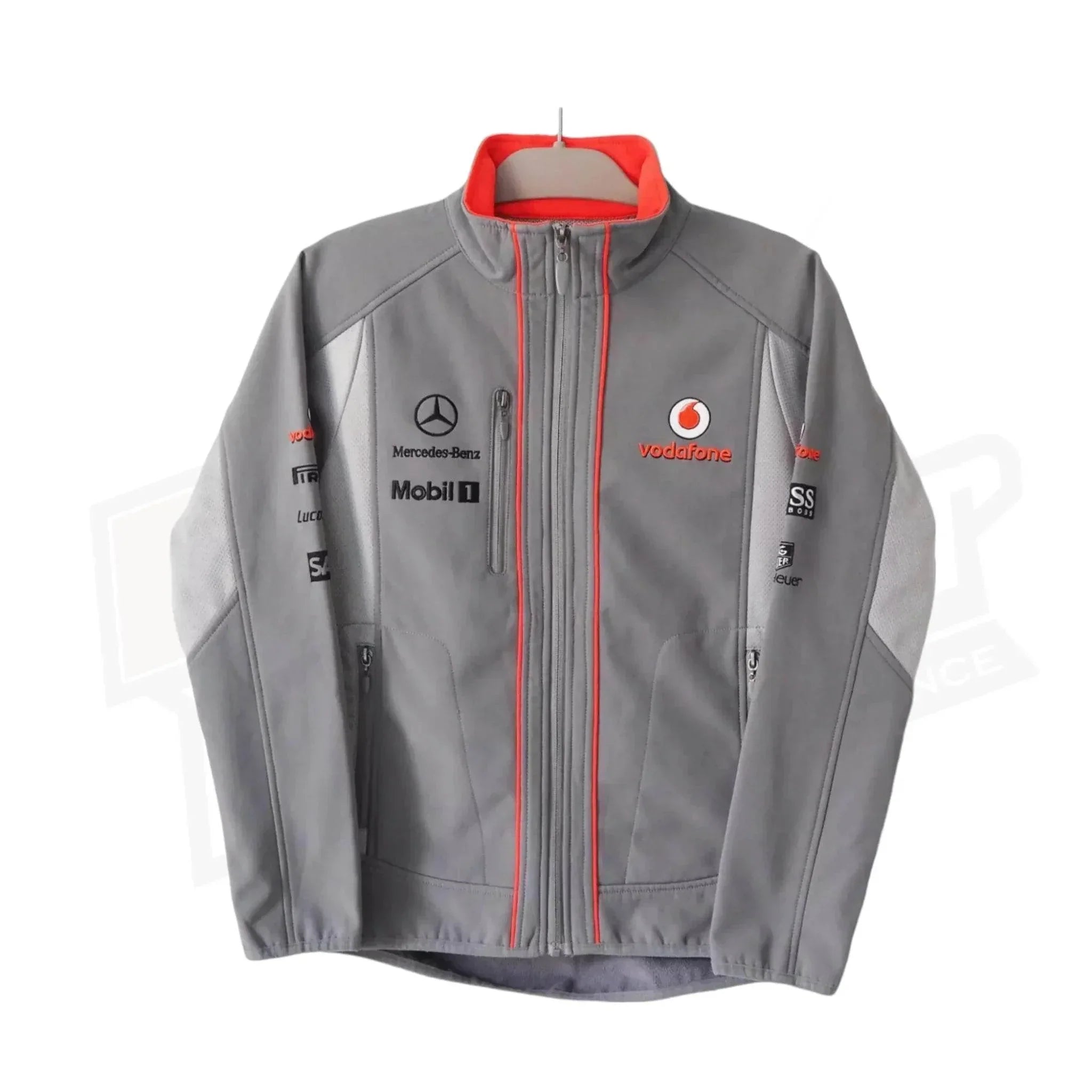 Vintage Mercedes Vodafone Racing Softshell Jacket DASH RACEGEAR