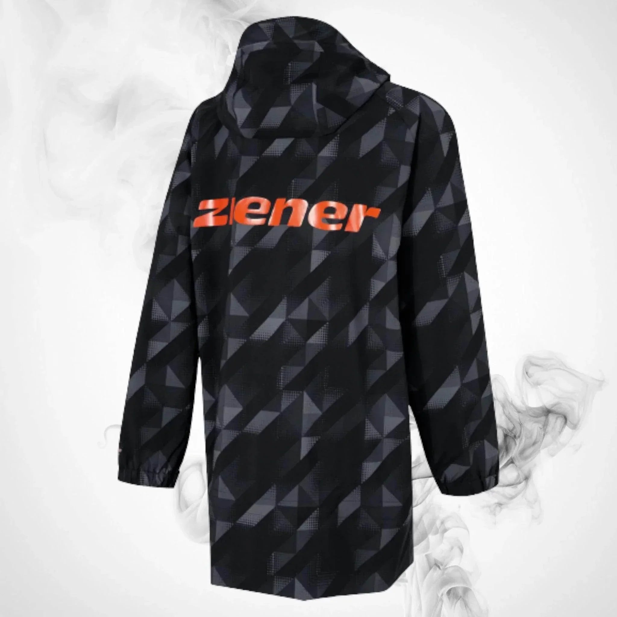 Ski ZIENER RCE Coach Coat Black Print - 2022/23 Dash Racegear