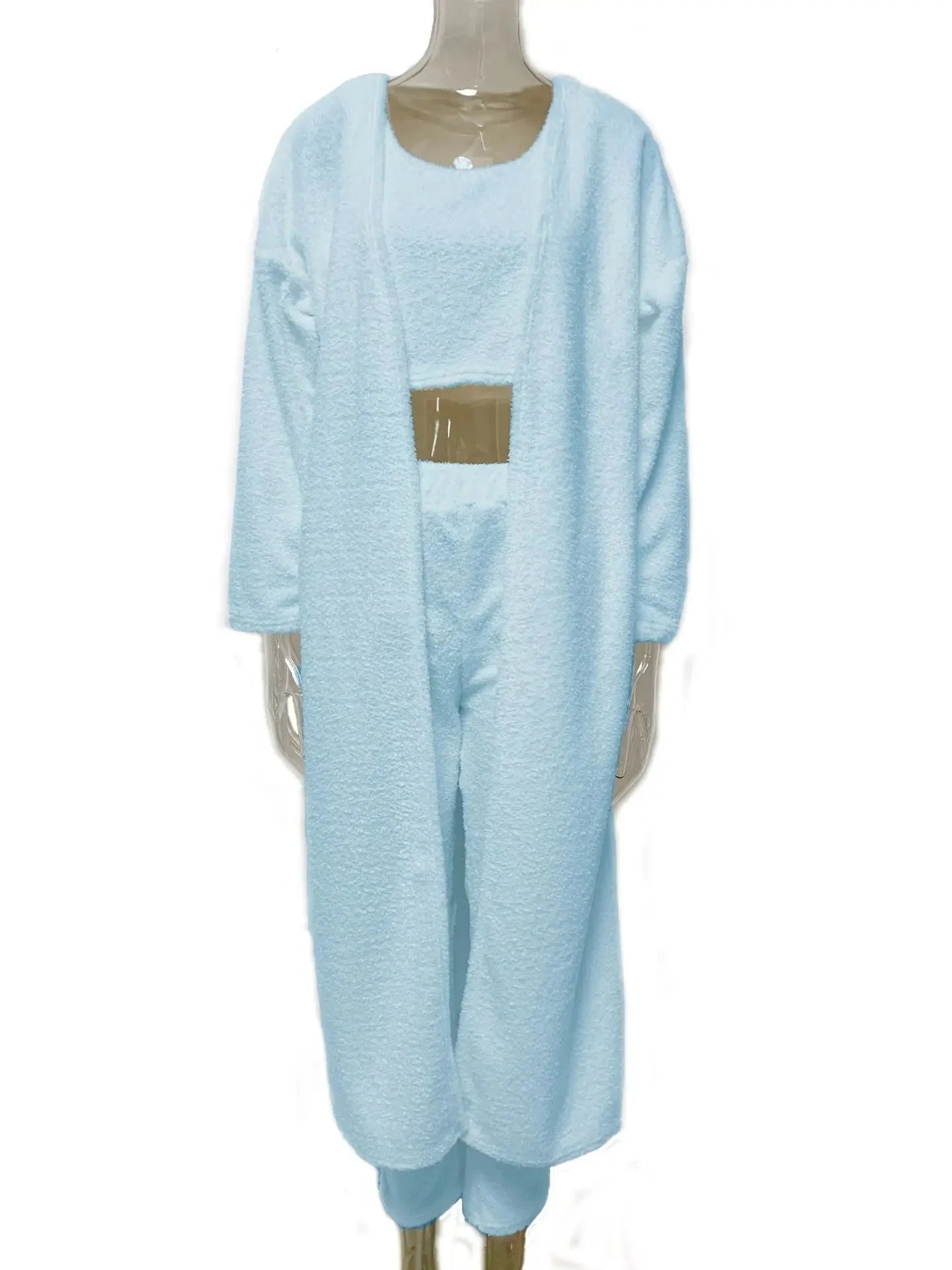 3-Piece Fuzzy Fleece Loungewear Set F1 Merchandise